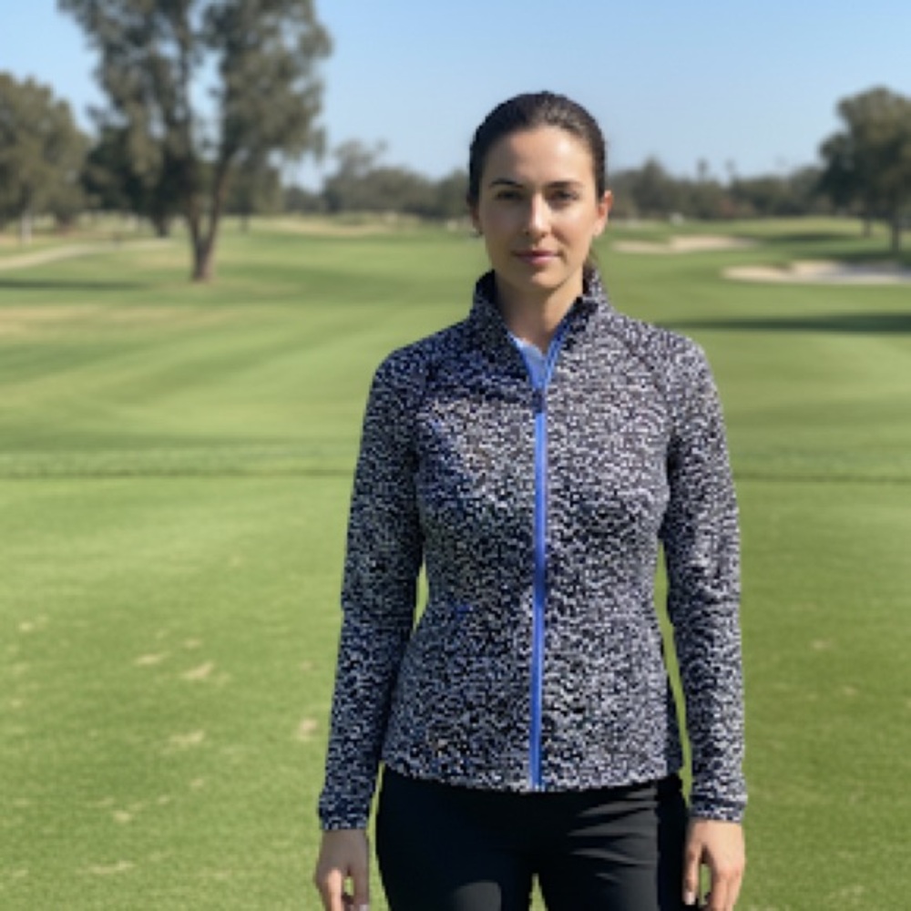 PETER MILLAR Sun Protection Full Zip Women’s Jacket Size Small